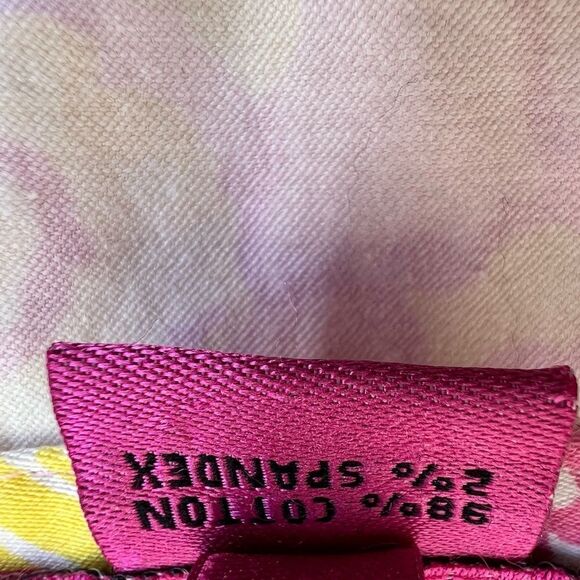 🍎 b3 Tibi Floral Waist Drawstring Skirt With Ruffled Hem Size 10 (AA3) - Picture 8 of 10